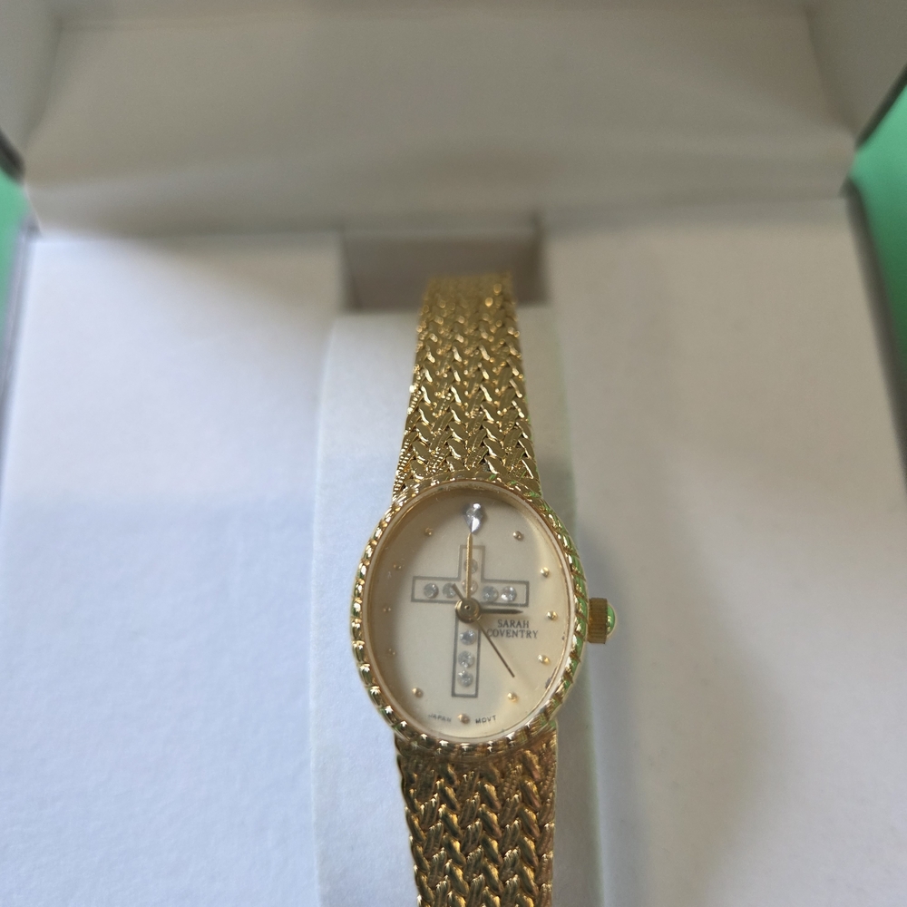 Sarah Coventry Gold Women's Watch